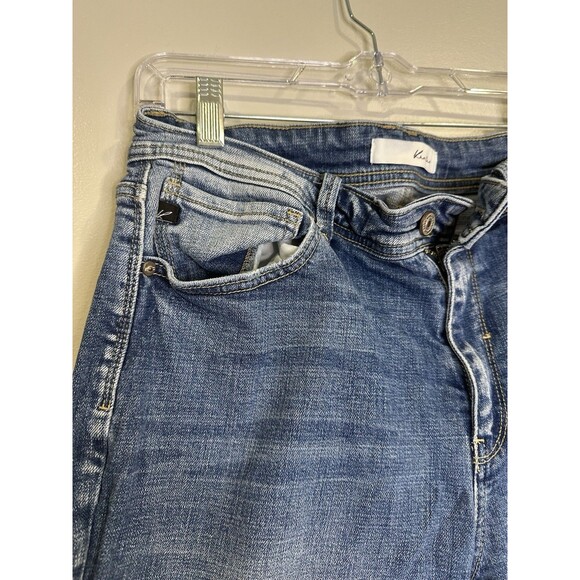 KanCan Signature Women's Distressed Frayed Hem Denim Jeans Size 28 - Picture 4 of 10